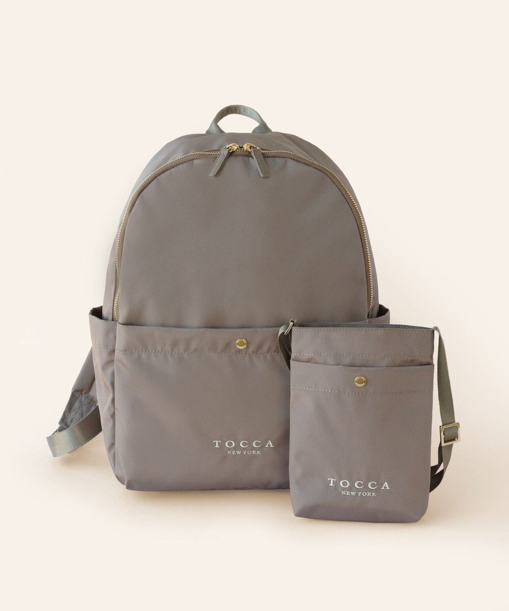 【トッカ/TOCCA】の【WEB&一部店舗限定・A4サイズ対応・撥水・サスティナブル素材】SALTO BACKPACK バックパック インテリア・キッズ・メンズ・レディースファッション・服の通販 founy(ファニー) 　ファッション　Fashion　レディースファッション　WOMEN　バッグ　Bag　アウトドア　Outdoor　軽量　Lightweight　シンプル　Simple　ジップ　Zip　スマホ　Smartphone　財布　Wallet　トラベル　Travel　フロント　Front　ベーシック　Basic　ポケット　Pocket　ポシェット　Pochette　リュック　Ruck Sack　NEW・新作・新着・新入荷　New Arrivals　おすすめ　Recommend　旅行　Travel　ビジネス 仕事 通勤　Business　ベージュ系|ID: prp329100004358701 ipo3291000000030464973