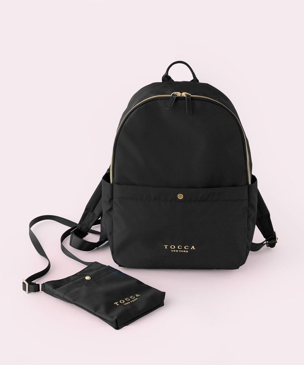 【トッカ/TOCCA】の【WEB&一部店舗限定・A4サイズ対応・サスティナブル素材】SALTO BACKPACK バックパック 人気、トレンドファッション・服の通販 founy(ファニー) ファッション Fashion レディースファッション Fashion for Women バッグ Bags アウトドア Outdoor Clothing 軽量 Lightweight, Ultra Light シンプル Simple, Minimal ジップ Zip, Zipper スマホ Smartphone, Mobile Device 財布 Wallet, Purse トラベル Travel, Travel Gear フロント Front, Front Design ベーシック Basic, Essential ポケット Pocket, Pocket Detail ポシェット Pochette, Mini Bag リュック Backpack, Rucksack おすすめ Recommended / Our Picks 旅行 Travel ビジネス 仕事 通勤 Business / Work / Commuting other-1|ID: prp329100004358701 ipo3291000000033275695