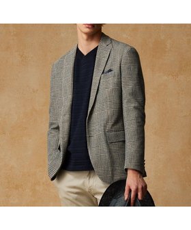 【ジョセフ アブード/JOSEPH ABBOUD / MEN】 【イタリア素材/軽量/ストレッチ】サマーツィードジャージー千鳥プリント ジャケット人気、トレンドファッション・服の通販 founy(ファニー) ファッション Fashion メンズファッション MEN アウター Coats Outerwear/Men テーラードジャケット Tailored Jackets NEW・新作・新着・新入荷 New Arrivals イタリア Italy サマー Summer ジャケット Jacket ジャージ Jersey ストレッチ Stretch チェック Check ツィード Tweed テーラード Tailored プリント Print ポケット Pocket 夏 Summer 春 Spring S/S・春夏 Ss・Spring/Summer 軽量 Lightweight |ID:prp329100004359789