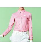 【23区 ゴルフ/NIJYUSANKU GOLF】の【WOMEN】【吸水速乾】グラフ柄 長袖シャツ 人気、トレンドファッション・服の通販 founy(ファニー) ファッション Fashion レディースファッション WOMEN トップス・カットソー Tops/Tshirt シャツ/ブラウス Shirts/Blouses ポロシャツ Polo Shirts ゴルフ Golf トレーナー Trainer フラット Flat ベスト Vest ポロシャツ Polo Shirt 再入荷 Restock/Back In Stock/Re Arrival 吸水 Water Absorption 夏 Summer 春 Spring S/S・春夏 Ss・Spring/Summer 長袖 Long Sleeve thumbnail ピンク系3|ID: prp329100004359857 ipo3291000000030474770