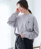 【ウィゴー/WEGO】の【ユニセックス着用ITEM/MLサイズ展開】U.S. POLO ASSN.ワンポイント刺繍LST グレー|ID: prp329100004361351 ipo3291000000030486623