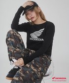 【ウィゴー/WEGO】の別注HondaサイドドロストロンT 人気、トレンドファッション・服の通販 founy(ファニー) ファッション Fashion レディースファッション WOMEN トップス・カットソー Tops/Tshirt シャツ/ブラウス Shirts/Blouses ロング / Tシャツ T-Shirts カットソー Cut and Sewn NEW・新作・新着・新入荷 New Arrivals おすすめ Recommend カットソー Cut And Sew カーゴパンツ Cargo Pants シンプル Simple スマホ Smartphone フロント Front 別注 Special Order 夏 Summer 春 Spring S/S・春夏 Ss・Spring/Summer thumbnail ブラック|ID: prp329100004361362 ipo3291000000030486669