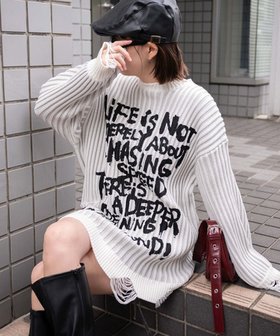 【ウィゴー/WEGO】 クラッシュリブBIGニットプルオーバー人気、トレンドファッション・服の通販 founy(ファニー) ファッション Fashion レディースファッション WOMEN トップス・カットソー Tops/Tshirt ニット Knit Tops プルオーバー Pullover 春 Spring 秋 Autumn/Fall ショート Short シンプル Simple スマホ Smartphone セーター Sweater ダメージ Damage デニム Denim 長袖 Long Sleeve フロント Front リブニット Rib Knit ロング Long 冬 Winter A/W・秋冬 Aw・Autumn/Winter・Fw・Fall-Winter NEW・新作・新着・新入荷 New Arrivals |ID:prp329100004361385