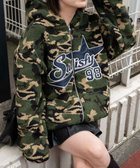 【ウィゴー/WEGO】の迷彩ロゴボアパーカー 人気、トレンドファッション・服の通販 founy(ファニー) ファッション Fashion レディースファッション WOMEN アウター Coat Outerwear ジャケット Jackets ブルゾン Blouson/Jackets ジップ Zip ジャケット Jacket スマホ Smartphone トレンド Trend バランス Balance パーカー Hoodie フロント Front ブルゾン Blouson ボトム Bottom 羽織 Haori 防寒 Cold Protection ロング Long A/W・秋冬 Aw・Autumn/Winter・Fw・Fall-Winter NEW・新作・新着・新入荷 New Arrivals おすすめ Recommend thumbnail 柄1|ID: prp329100004361386 ipo3291000000030486755