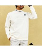 【23区 ゴルフ/23区GOLF / MEN】の【MEN】【UVカット】ストレッチ性抜群!パターンからゴルフに合わせたしっかり素材のカノコダンボールモック ホワイト系|ID: prp329100004363338 ipo3291000000031915491