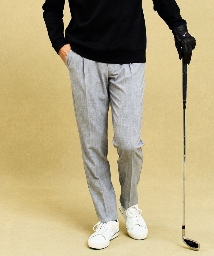 【23区 ゴルフ/23区GOLF / MEN】の【MEN】ウールライクで上品 ワンタックテーパードパンツ 動きやすさもしっかり確保 インテリア・キッズ・メンズ・レディースファッション・服の通販 founy(ファニー) https://founy.com/ ファッション Fashion メンズファッション MEN ボトムス Bottoms/Men エレガント 上品 Elegant ゴルフ Golf ストレッチ Stretch スマート Smart 夏 Summer 春 Spring S/S・春夏 Ss・Spring/Summer |ID: prp329100004363339 ipo3291000000031714218