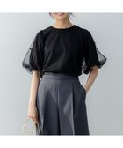 【組曲/KUMIKYOKU】の【VERY掲載・WEB限定】チュールカバー カットソー 人気、トレンドファッション・服の通販 founy(ファニー) 雑誌掲載アイテム Magazine Items ファッション雑誌 Fashion Magazines ヴェリィ VERY ファッション Fashion レディースファッション WOMEN トップス・カットソー Tops/Tshirt シャツ/ブラウス Shirts/Blouses ロング / Tシャツ T-Shirts カットソー Cut and Sewn エレガント 上品 Elegant カットソー Cut And Sew シンプル Simple ストレッチ Stretch チュール Tulle 再入荷 Restock/Back In Stock/Re Arrival 夏 Summer 春 Spring S/S・春夏 Ss・Spring/Summer 雑誌 Magazine thumbnail ブラック系|ID: prp329100004363346 ipo3291000000032152524