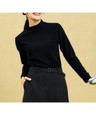 【23区 ゴルフ/NIJYUSANKU GOLF】の【WOMEN】【吸水速乾/UVカット】型崩れしにくいエッセンシャルリブインナー ブラック系|ID: prp329100004363350 ipo3291000000032063685
