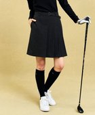 【23区 ゴルフ/NIJYUSANKU GOLF】の【WOMEN】ベルト付き プリーツ スカート 履き心地抜群 大き目ポケット付きで実用性◎ グレー系|ID: prp329100004363352 ipo3291000000031950923