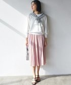 【組曲/KUMIKYOKU】の【WEB限定】ギャザーライトデシン スカート 人気、トレンドファッション・服の通販 founy(ファニー) ファッション Fashion レディースファッション Ladies' Fashion Online スカート Skirt 春 Spring ギャザー Gather ジャージー Jersey スリット Slit ビンテージ Vintage ポケット Pocket S/S・春夏 Ss・Spring/Summer お家時間・ステイホーム Home Time/Stay Home 夏 Summer 旅行 Travel ビジネス 仕事 通勤 Business thumbnail ピンク系|ID: prp329100004363354 ipo3291000000032273707