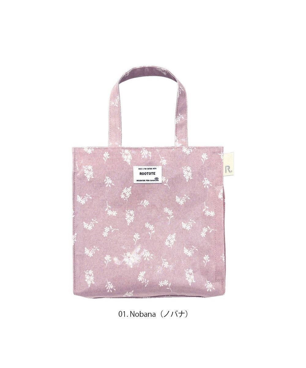 【ルートート/ROOTOTE】の1021【正方形型ラミネート加工】EU.スクエア.ラミネート-P インテリア・キッズ・メンズ・レディースファッション・服の通販 founy(ファニー) 　ファッション　Fashion　レディースファッション　WOMEN　バッグ　Bag　カメラ　Camera　スクエア　Square　財布　Wallet　ドット　Dot　プリント　Print　ポケット　Pocket　ポーチ　Pouch　モチーフ　Motif　ランダム　Random　NEW・新作・新着・新入荷　New Arrivals　01:ノバナ|ID: prp329100004364210 ipo3291000000031201867