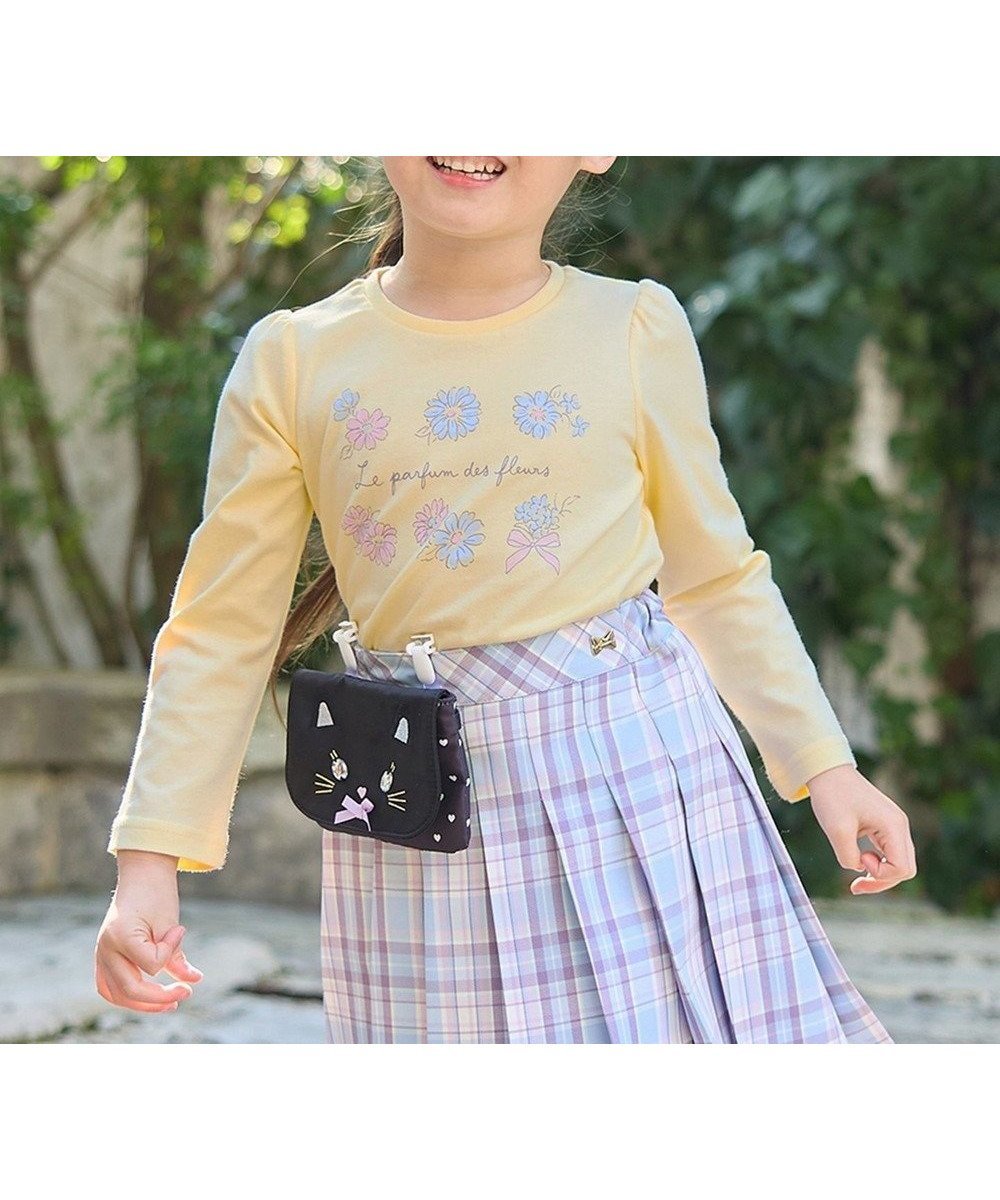 【エニファム/any FAM / KIDS】の【WEB限定】7days プリント 長袖Tシャツ インテリア・キッズ・メンズ・レディースファッション・服の通販 founy(ファニー) 　ファッション　Fashion　キッズファッション　KIDS Children’s Clothing　トップス・カットソー　Tops/Tees/Kids　春　Spring　カットソー　Cut And Sew　長袖　Long Sleeve　プリント　Print　ポケット　Pocket　A/W・秋冬　Aw・Autumn/Winter・Fw・Fall-Winter　S/S・春夏　Ss・Spring/Summer　プチプライス・低価格　Affordable　おすすめ　Recommend　夏　Summer　クリーム×フラワー|ID: prp329100004364215 ipo3291000000032633159