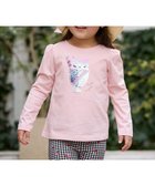 【エニファム/any FAM / KIDS】のミラクルスパンコール長袖Tシャツ ピンク(ネコ×アイスクリーム)|ID: prp329100004364216 ipo3291000000031961444