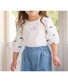 【エニファム/any FAM / KIDS】のリボン×チュール 七分袖Tシャツ 人気、トレンドファッション・服の通販 founy(ファニー) ファッション Fashion キッズファッション KIDS トップス・カットソー Tops/Tees/Kids NEW・新作・新着・新入荷 New Arrivals カットソー Cut And Sew ガーリー Girly チュール Tulle トレンド Trend バレエ Ballet ポケット Pocket リボン Ribbon 夏 Summer 春 Spring S/S・春夏 Ss・Spring/Summer thumbnail オフホワイト|ID: prp329100004364217 ipo3291000000030519162