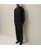 【エイトン/ATON】のTWIST WOOL TROPICAL オーバーサイズシャツ - UNISEX 人気、トレンドファッション・服の通販 founy(ファニー) ファッション Fashion レディースファッション WOMEN トップス・カットソー Tops/Tshirt シャツ/ブラウス Shirts/Blouses 春 Spring カーディガン Cardigan ストレッチ Stretch ユニセックス Unisex リラックス Relax S/S・春夏 Ss・Spring/Summer NEW・新作・新着・新入荷 New Arrivals 夏 Summer thumbnail BLACK|ID: prp329100004364238 ipo3291000000030519222