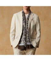 【ジョセフ アブード/JOSEPH ABBOUD / MEN】の【清涼/ストレッチ】ストレッチリネンシャンブレー ジャケット 人気、トレンドファッション・服の通販 founy(ファニー) ファッション Fashion メンズファッション MEN アウター Coats Outerwear/Men テーラードジャケット Tailored Jackets 春 Spring 今季 This Season 軽量 Lightweight ジャケット Jacket ストレッチ Stretch セットアップ Set Up テーラード Tailored プリント Print ポケット Pocket S/S・春夏 Ss・Spring/Summer NEW・新作・新着・新入荷 New Arrivals 夏 Summer |ID:prp329100004364239