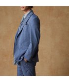 【ジョセフ アブード/JOSEPH ABBOUD / MEN】の【清涼/ストレッチ】ストレッチリネンシャンブレー ジャケット 人気、トレンドファッション・服の通販 founy(ファニー) ファッション Fashion メンズファッション MEN アウター Coats Outerwear/Men テーラードジャケット Tailored Jackets 春 Spring 今季 This Season 軽量 Lightweight ジャケット Jacket ストレッチ Stretch セットアップ Set Up テーラード Tailored プリント Print ポケット Pocket S/S・春夏 Ss・Spring/Summer NEW・新作・新着・新入荷 New Arrivals 夏 Summer thumbnail サックスブルー系|ID: prp329100004364239 ipo3291000000030519226