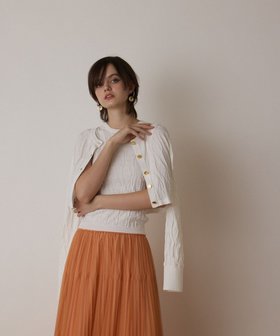 【グレース コンチネンタル/GRACE CONTINENTAL】のモノグラムニットカーディガン 人気、トレンドファッション・服の通販 founy(ファニー) ファッション Fashion レディースファッション WOMEN トップス・カットソー Tops/Tshirt ニット Knit Tops カーディガン Cardigans アンサンブル Ensemble カーディガン Cardigan コンパクト Compact ショート Short トレンド Trend バランス Balance フィット Fit エレガント 上品 Elegant 夏 Summer S/S・春夏 Ss・Spring/Summer A/W・秋冬 Aw・Autumn/Winter・Fw・Fall-Winter |ID:prp329100004365432