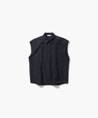 【エイトン/ATON】のSILK LINEN SHANTUNG シャツベスト PIN STRIPE|ID: prp329100004365448 ipo3291000000030993511