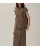 【エイトン/ATON】のSILK LINEN SHANTUNG シャツベスト 人気、トレンドファッション・服の通販 founy(ファニー) ファッション Fashion レディースファッション WOMEN アウター Coat Outerwear トップス・カットソー Tops/Tshirt シャツ/ブラウス Shirts/Blouses ベスト/ジレ Gilets/Vests シャンタン Shantung シルク Silk スリーブ Sleeve ドレス Dress フレンチ French フロント Front ベスト Vest ラップ Wrap リネン Linen 夏 Summer 春 Spring S/S・春夏 Ss・Spring/Summer thumbnail BEIGE|ID: prp329100004365448 ipo3291000000031941514