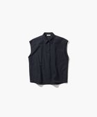 【エイトン/ATON】のSILK LINEN SHANTUNG シャツベスト 人気、トレンドファッション・服の通販 founy(ファニー) ファッション Fashion レディースファッション WOMEN アウター Coat Outerwear トップス・カットソー Tops/Tshirt シャツ/ブラウス Shirts/Blouses ベスト/ジレ Gilets/Vests シャンタン Shantung シルク Silk スリーブ Sleeve ドレス Dress フレンチ French フロント Front ベスト Vest ラップ Wrap リネン Linen 夏 Summer 春 Spring S/S・春夏 Ss・Spring/Summer thumbnail PIN STRIPE|ID: prp329100004365448 ipo3291000000031941515
