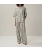 【エイトン/ATON】のSILK TROPICAL イージーワイドパンツ 人気、トレンドファッション・服の通販 founy(ファニー) ファッション Fashion レディースファッション WOMEN パンツ Pants NEW・新作・新着・新入荷 New Arrivals ギャザー Gather シルク Silk ストレート Straight 夏 Summer 春 Spring S/S・春夏 Ss・Spring/Summer thumbnail TOP GRAY|ID: prp329100004365449 ipo3291000000030531918