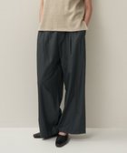 【エイトン/ATON】のSILK TROPICAL イージーワイドパンツ 人気、トレンドファッション・服の通販 founy(ファニー) ファッション Fashion レディースファッション WOMEN パンツ Pants NEW・新作・新着・新入荷 New Arrivals ギャザー Gather シルク Silk ストレート Straight 夏 Summer 春 Spring S/S・春夏 Ss・Spring/Summer thumbnail CHARCOAL GRAY|ID: prp329100004365449 ipo3291000000030531919