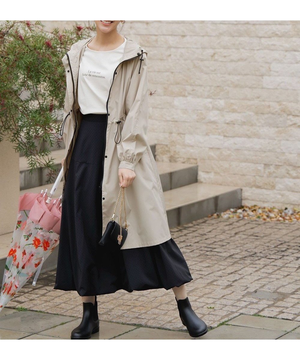 【エニィ スィス/any SiS】の【WEB限定】ポケッタブル レインコート 人気、トレンドファッション・服の通販 founy(ファニー) 　ファッション　Fashion　レディースファッション　Fashion for Women　アウター　Coat / Outerwear Collection　コート・ロングコート・ピーコート　Long Coats, Peacoats & More　ポンチョ・ケープコート　Ponchos & Capes　スピンドル　Spindle, Drawcord　タフタ　Taffeta, Structured Fabric　ポケット　Pocket, Pocket Detail　ポンチョ　Poncho, Cape Style　ポーチ　Pouch, Small Case　旅行　Travel　軽量　Lightweight, Ultra Light　 other-1|ID: prp329100004365453 ipo3291000000033479124