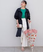 【エニィ スィス/any SiS】の【WEB限定】ポケッタブル レインコート ネイビー|ID: prp329100004365453 ipo3291000000036177498