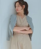 【フェルゥ/Feroux】の【洗える】リボンパール七分袖 カーディガン 人気、トレンドファッション・服の通販 founy(ファニー) ファッション Fashion レディースファッション Fashion for Women トップス・カットソー Cut & Sew Tops カーディガン・羽織り Layered Style Cardigans カーディガン Cardigan, Knitwear コンパクト Compact, Small Size パール Pearl, Pearl Accent ベーシック Basic, Essential リボン Ribbon, Bow 夏 Summer 春 Spring S/S・春夏 SS, Spring/Summer, Warm Season 洗える Machine Washable thumbnail ライトグリーン系|ID: prp329100004365456 ipo3291000000033572712