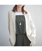 【自由区/JIYU-KU】の【SHIHOさん着用・セットアップ対応・接触冷感・洗える】リネンライクシンセティックテーラード ジャケット 人気、トレンドファッション・服の通販 founy(ファニー) ファッション Fashion レディースファッション WOMEN アウター Coat Outerwear ジャケット Jackets テーラードジャケット Tailored Jackets 春 Spring 洗える Washable カーディガン Cardigan ジャケット Jacket ストレッチ Stretch セットアップ Set Up ダブル Double バランス Balance ビスチェ Bustier リラックス Relax S/S・春夏 Ss・Spring/Summer おすすめ Recommend 夏 Summer |ID:prp329100004365460