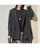 【自由区/JIYU-KU】の【SHIHOさん着用・セットアップ対応・接触冷感・洗える】リネンライクシンセティックテーラード ジャケット スレート|ID: prp329100004365460 ipo3291000000032675521