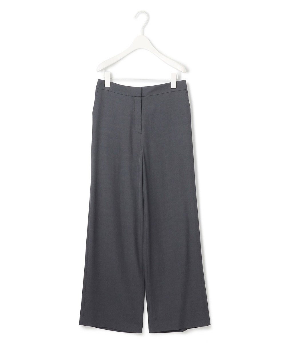 【アイシービー/iCB】のVi/Ly/Liツイル ワイドストレートパンツ インテリア・キッズ・メンズ・レディースファッション・服の通販 founy(ファニー) 　ファッション　Fashion　レディースファッション　Ladies' Fashion Online　パンツ　Pants　春　Spring　スタイリッシュ　Stylish　ストレート　Straight　センター　Center　ツイル　Twill　リネン　Linen　ワイド　Wide　S/S・春夏　Ss・Spring/Summer　夏　Summer　エレガント 上品　Elegant　2025年　2025　2025春夏・S/S　Ss,Spring/Summer,2025　グレー系|ID: prp329100004365492 ipo3291000000032676066