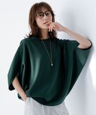 【アイシービー/iCB】の【新色追加・WEB限定カラーあり・UVケア・接触冷感・速乾・防シワ・洗える】FluidBackSatin ドルマンスリーブブラウス 人気、トレンドファッション・服の通販 founy(ファニー) ファッション Fashion レディースファッション Fashion for Women トップス・カットソー Cut & Sew Tops シャツ・ブラウス・オフィスカジュアル Elegant Blouses & Button-Ups 春 Spring 洗える Machine Washable サテン Satin, Glossy Fabric セットアップ Set-Up, Coordinated Outfit なめらか Smooth, Silky Texture S/S・春夏 SS, Spring/Summer, Warm Season おすすめ Recommended / Our Picks 夏 Summer 2025年 2025 2025春夏・S/S Spring/Summer 2025 SS25 thumbnail ディープパイン系|ID: prp329100004365515 ipo3291000000033452050