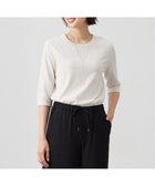 【ジェイ プレス/J.PRESS】の【洗える】BASIC HT COTTON クールネック プルオーバー ベージュ系|ID: prp329100004371679 ipo3291000000032676852