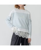 【23区/NIJYUSANKU】の【洗える】Armor-lux スムース パネルボーダー カットソー 人気、トレンドファッション・服の通販 founy(ファニー) ファッション Fashion レディースファッション Fashion for Women トップス・カットソー Cut & Sew Tops シャツ・ブラウス・オフィスカジュアル Elegant Blouses & Button-Ups ロングTシャツ・Tシャツ Longline T-Shirts & Tees カットソー・ベーシックTシャツ Cut-and-Sewn Tops / Stretch Tees & Basics 春 Spring 洗える Machine Washable カットソー Cut and Sewn Top クロップド Cropped, Short Length スリット Slit, Slit Detail デニム Denim, Jeans Material 人気 Popular, Best Seller バスク Basque, Basque Style バランス Balance, Style Balance フランス France, French ボトム Bottoms, Lower Wear ボーダー Border, Stripe ワーク Workwear, Utility Style S/S・春夏 SS, Spring/Summer, Warm Season 夏 Summer エレガント 上品 Elegant 2025年 2025 2025春夏・S/S Spring/Summer 2025 SS25 thumbnail オフ×エメラルド|ID: prp329100004371684 ipo3291000000033642406