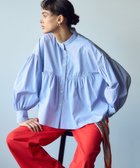 【23区/NIJYUSANKU】の【洗える】CANCLINI ギャザー フレア ブラウス 人気、トレンドファッション・服の通販 founy(ファニー) ファッション Fashion レディースファッション WOMEN トップス・カットソー Tops/Tshirt シャツ/ブラウス Shirts/Blouses イエロー Yellow イタリア Italy インポート Import オレンジ Orange 春 Spring 洗える Washable ギャザー Gather クラシック Classic クロップド Cropped コンパクト Compact スタイリッシュ Stylish スタンド Stand ストライプ Stripe タイトスカート Tight Skirt ツイル Twill 定番 Standard フレア Flare ベーシック Basic メンズ Mens 無地 Plain Color ワイド Wide S/S・春夏 Ss・Spring/Summer 夏 Summer エレガント 上品 Elegant 2025年 2025 2025春夏・S/S Ss,Spring/Summer,2025 thumbnail ブルー×イエローストライプ|ID: prp329100004371687 ipo3291000000032130718