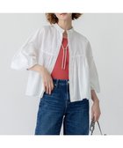 【23区/NIJYUSANKU】の【洗える】CANCLINI ギャザー フレア ブラウス 人気、トレンドファッション・服の通販 founy(ファニー) ファッション Fashion レディースファッション WOMEN トップス・カットソー Tops/Tshirt シャツ/ブラウス Shirts/Blouses イエロー Yellow イタリア Italy インポート Import オレンジ Orange 春 Spring 洗える Washable ギャザー Gather クラシック Classic クロップド Cropped コンパクト Compact スタイリッシュ Stylish スタンド Stand ストライプ Stripe タイトスカート Tight Skirt ツイル Twill 定番 Standard フレア Flare ベーシック Basic メンズ Mens 無地 Plain Color ワイド Wide S/S・春夏 Ss・Spring/Summer 夏 Summer エレガント 上品 Elegant 2025年 2025 2025春夏・S/S Ss,Spring/Summer,2025 thumbnail ホワイト系|ID: prp329100004371687 ipo3291000000032130721
