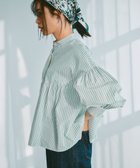 【23区/NIJYUSANKU】の【洗える】CANCLINI ギャザー フレア ブラウス 人気、トレンドファッション・服の通販 founy(ファニー) ファッション Fashion レディースファッション WOMEN トップス・カットソー Tops/Tshirt シャツ/ブラウス Shirts/Blouses イエロー Yellow イタリア Italy インポート Import オレンジ Orange 春 Spring 洗える Washable ギャザー Gather クラシック Classic クロップド Cropped コンパクト Compact スタイリッシュ Stylish スタンド Stand ストライプ Stripe タイトスカート Tight Skirt ツイル Twill 定番 Standard フレア Flare ベーシック Basic メンズ Mens 無地 Plain Color ワイド Wide S/S・春夏 Ss・Spring/Summer 夏 Summer エレガント 上品 Elegant 2025年 2025 2025春夏・S/S Ss,Spring/Summer,2025 thumbnail ホワイト×グリーンストライプ|ID: prp329100004371687 ipo3291000000032130723