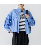【23区/NIJYUSANKU】の【洗える】CANCLINI ギャザー フレア ブラウス 人気、トレンドファッション・服の通販 founy(ファニー) ファッション Fashion レディースファッション WOMEN トップス・カットソー Tops/Tshirt シャツ/ブラウス Shirts/Blouses イエロー Yellow イタリア Italy インポート Import オレンジ Orange 春 Spring 洗える Washable ギャザー Gather クラシック Classic クロップド Cropped コンパクト Compact スタイリッシュ Stylish スタンド Stand ストライプ Stripe タイトスカート Tight Skirt ツイル Twill 定番 Standard フレア Flare ベーシック Basic メンズ Mens 無地 Plain Color ワイド Wide S/S・春夏 Ss・Spring/Summer 夏 Summer エレガント 上品 Elegant 2025年 2025 2025春夏・S/S Ss,Spring/Summer,2025 thumbnail サックス系|ID: prp329100004371687 ipo3291000000032130724
