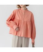 【23区/NIJYUSANKU】の【洗える】CANCLINI ギャザー フレア ブラウス 人気、トレンドファッション・服の通販 founy(ファニー) ファッション Fashion レディースファッション Fashion for Women トップス・カットソー Cut & Sew Tops シャツ・ブラウス・オフィスカジュアル Elegant Blouses & Button-Ups イエロー Yellow イタリア Italy インポート Imported Fashion オレンジ Orange 春 Spring 洗える Machine Washable ギャザー Gathered, Ruffled クラシック Classic, Timeless Style クロップド Cropped, Short Length コンパクト Compact, Small Size スタイリッシュ Stylish, Fashionable スタンド Stand Collar, Upright Stand ストライプ Stripe, Striped Pattern タイトスカート Pencil Skirt, Tight Skirt ツイル Twist, Twisted Detail 定番 Standard, Basic Item フレア Flare, Flared ベーシック Basic, Essential メンズ Men's, Menswear 無地 Plain, Solid Color ワイド Wide, Wide Fit S/S・春夏 SS, Spring/Summer, Warm Season 夏 Summer エレガント 上品 Elegant 2025年 2025 2025春夏・S/S Spring/Summer 2025 SS25 thumbnail オレンジ×サックスストライプ|ID: prp329100004371687 ipo3291000000032780498