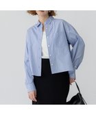 【23区/NIJYUSANKU】の【洗える】CANCLINI クロップド テントライン シャツ 人気、トレンドファッション・服の通販 founy(ファニー) ファッション Fashion レディースファッション Ladies' Fashion Online トップス・カットソー Tops/Tshirt シャツ/ブラウス Shirts/Blouses イエロー Yellow イタリア Italy インポート Import オレンジ Orange 春 Spring 洗える Washable ギャザー Gather クラシック Classic クロップド Cropped スタンダード Standard ストライプ Stripe ツイル Twill トレンド Trend 定番 Standard バランス Balance フレア Flare ベーシック Basic メンズ Mens 無地 Plain Color S/S・春夏 Ss・Spring/Summer 夏 Summer エレガント 上品 Elegant 2025年 2025 2025春夏・S/S Ss,Spring/Summer,2025 thumbnail ブルー×イエローストライプ|ID: prp329100004371688 ipo3291000000032636082