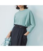 【23区/NIJYUSANKU】の【洗える】コンフォートストレッチ ドルマンスリーブ ニット ライトグリーン系|ID: prp329100004371698 ipo3291000000031967473