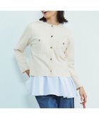 【23区/NIJYUSANKU】の【洗える】コンフォートストレッチ ニット カーディガン アイボリー系|ID: prp329100004371701 ipo3291000000032038051