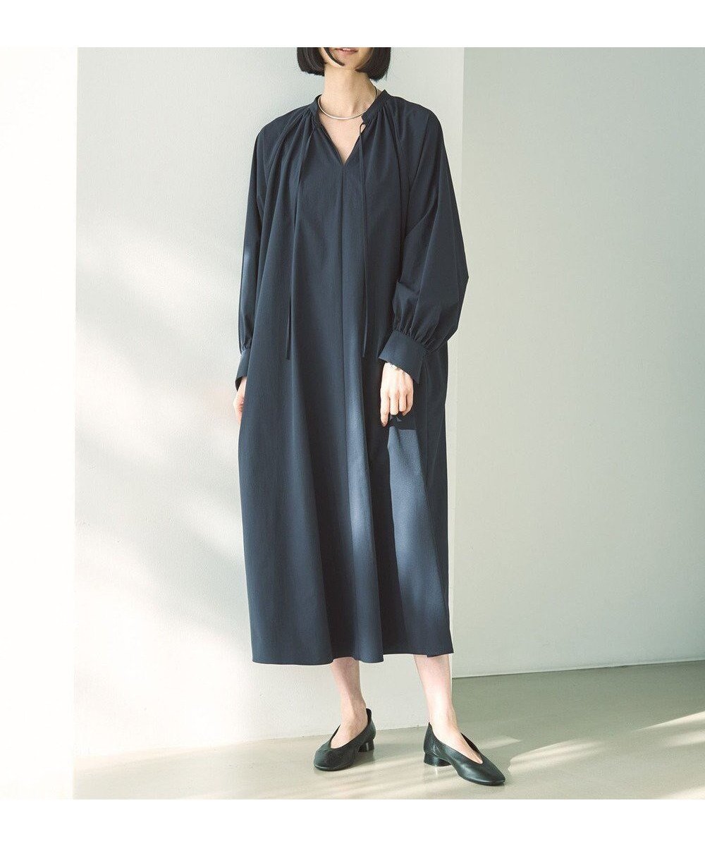 【アンフィーロ 自由区/UNFILO】の【UVケア/洗える】コンフォート シャツワンピース 人気、トレンドファッション・服の通販 founy(ファニー) 　ファッション　Fashion　レディースファッション　Fashion for Women　ワンピース　Dresses　シャツワンピース / 1枚で着映えコーデ　Shirt Dresses　春　Spring　洗える　Machine Washable　ギャザー　Gathered, Ruffled　吸水　Absorbent, Quick-Dry　スキッパー　Skipper, Open Collar　ストレッチ　Stretch, Stretchy Fabric　ビンテージ　Vintage, Retro Style　楽ちん　Easy Fit, Comfortable　S/S・春夏　SS, Spring/Summer, Warm Season　おすすめ　Recommended / Our Picks　夏　Summer　 other-1|ID: prp329100004371704 ipo3291000000033384900