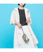 【アンフィーロ 自由区/UNFILO】のナイロンモッズコート ピンク|ID: prp329100004371716 ipo3291000000036379808