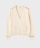 【ポール スミス/Paul Smith】の【洗える】Signature Stripe アイレット カーディガン 人気、トレンドファッション・服の通販 founy(ファニー) ファッション Fashion レディースファッション Fashion for Women トップス・カットソー Cut & Sew Tops カーディガン・羽織り Layered Style Cardigans おすすめ Recommended / Our Picks アイレット Eyelet Lace カーディガン Cardigan, Knitwear デニム Denim, Jeans Material フェミニン Feminine, Girly 夏 Summer S/S・春夏 SS, Spring/Summer, Warm Season 洗える Machine Washable A/W・秋冬 Autumn/Winter thumbnail オフホワイト|ID: prp329100004371732 ipo3291000000033036352