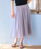【フェルゥ/Feroux】のシャイニープリーツスカート ブルーグレー系|ID: prp329100004371736 ipo3291000000031737656