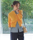 【ジェイ プレス/J.PRESS】の【洗える】BASIC HT COTTON クルーネック カーディガン オレンジ系|ID: prp329100004371747 ipo3291000000031966098