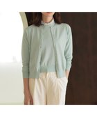 【ジェイ プレス/J.PRESS】の【洗える】BASIC HT COTTON クルーネック カーディガン ミント系|ID: prp329100004371747 ipo3291000000031966099